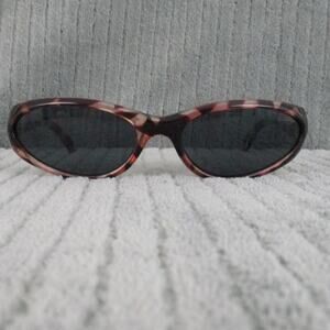 New Divine Eyewear Nyx Pink Tort/Smoke Sunglasses Women's NWT